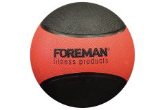 Медбол FOREMAN Medicine Ball 2 кг, красный/черный