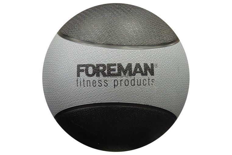 Медбол FOREMAN Medicine Ball 6 кг, серый/черный 