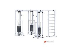 Кроссовер ARMS Биотонус-3 (стек 3х75кг)+ шведская стенка AR087.3х2200