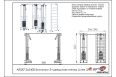 Кроссовер ARMS Биотонус-3 (стек 3х75кг) + шведская стенка AR087.3х2400 фото 1