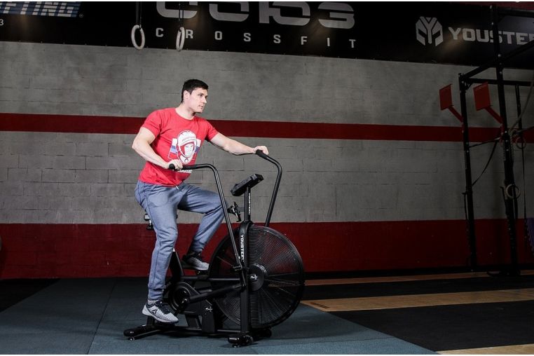 Велотренажер YouSteel AirBike фото 10