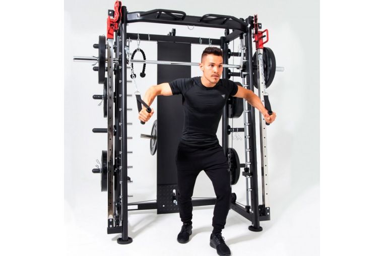 Силовая станция, машина Смита DFC Powergym D822 фото 4