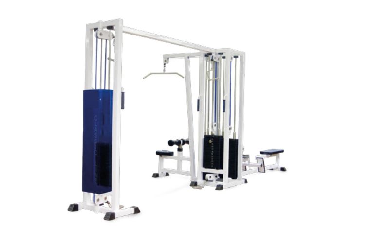 Мультистанция 3-х позиционная с перекрестной тягой MB Barbell MB 3.03 