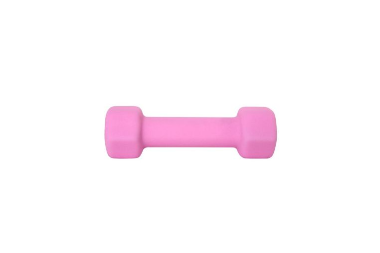 Гантель неопреновая Core 1 кг Star Fit DB-201 розовый пастельный фото 1