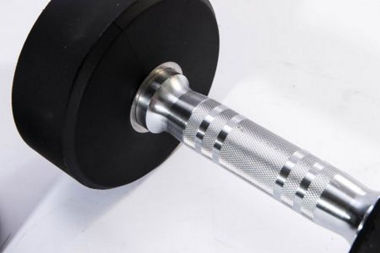Гантели в уретане 9 кг Live Pro Studio Dumbbells LP8075-09 фото 5