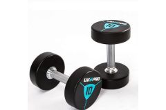 Гантели в уретане 6 кг Live Pro Premium Urethane Dumbbells LP8000-06
