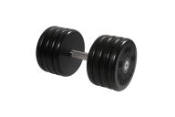 Гантель классик MB Barbell с вращающейся ручкой 48 кг MB-FdbEM-B48