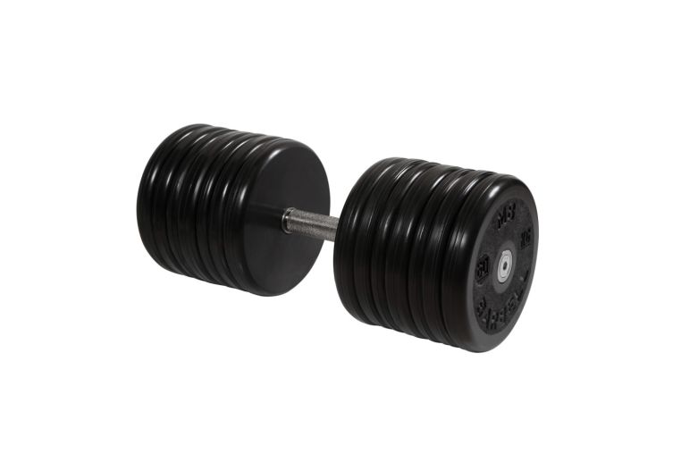 Гантель классик MB Barbell с вращающейся ручкой 60 кг MB-FdbEM-B60 