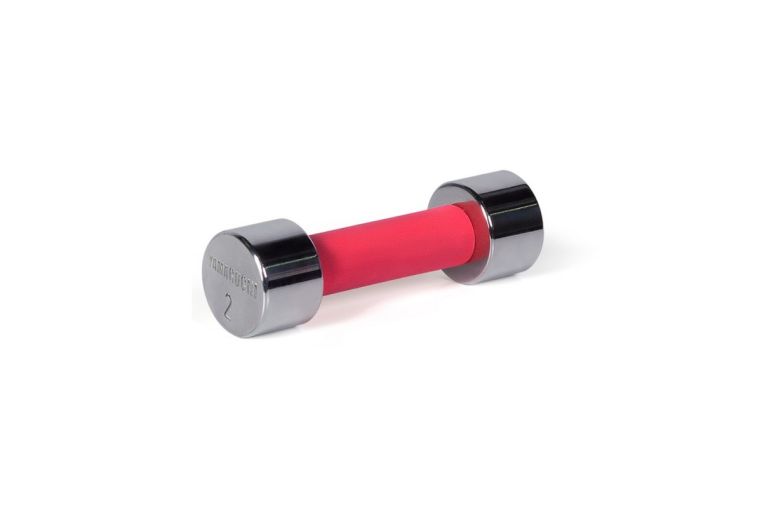 Стальная гантель 2 кг Yamaguchi Chrome Dumbbell 