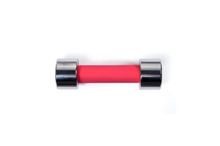 Стальная гантель 2 кг Yamaguchi Chrome Dumbbell фото 1