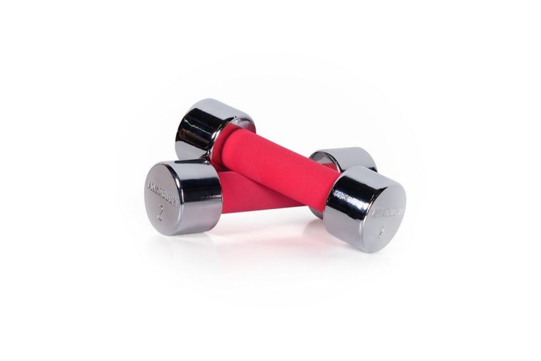 Стальная гантель 2 кг Yamaguchi Chrome Dumbbell фото 2