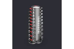 Набор стальных гантелей на стойке от 1 до 10 кг Yamaguchi Dumbbells Rack