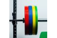 Диск 15кг каучуковый соревновательный YouSteel желтый фото 4