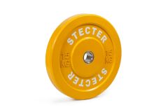 Диск тренировочный Stecter D50 мм 15 кг (желтый) 2193