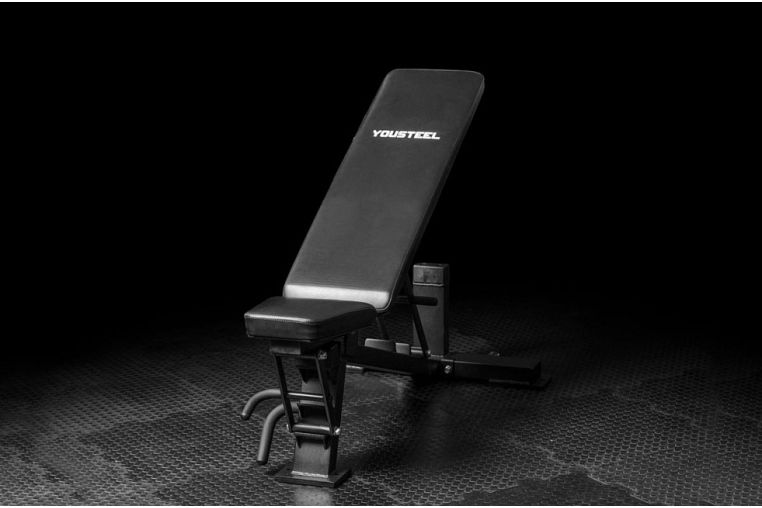 Скамья с регулировкой угла наклона YouSteel (СКР-1), цвет черный фото 2
