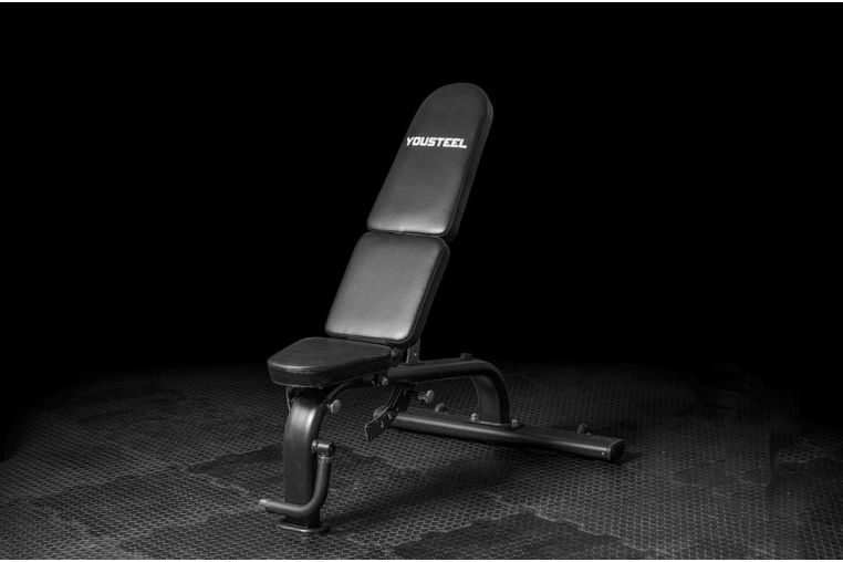 Скамья с регулировкой угла наклона YouSteel СКР-2 черный 