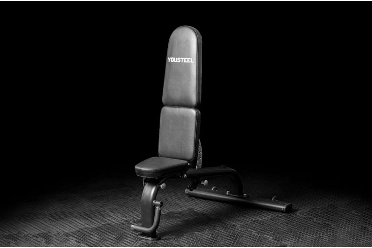 Скамья с регулировкой угла наклона YouSteel СКР-2 черный фото 4