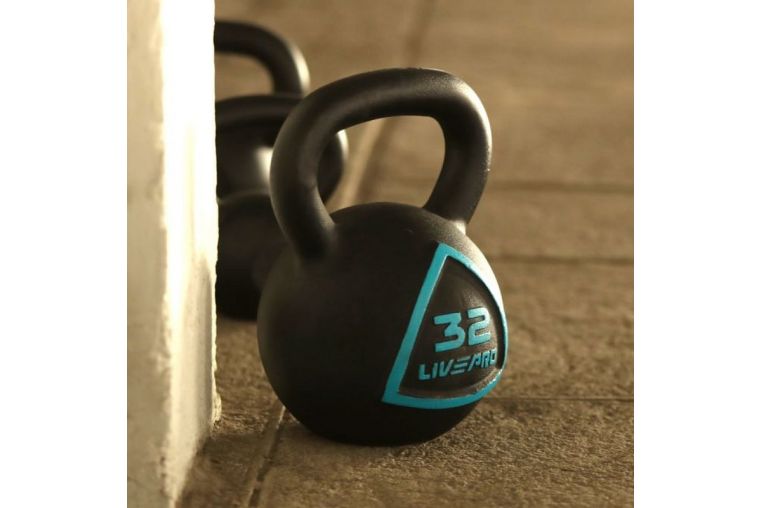 Чугунная гиря 8кг Live Pro Solid Cast Iron Kettlebell NL\LP8041-08\00-00-00 фото 5