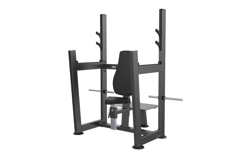 Скамья для вертикального жима штанги (Olympic Seated Bench) DHZ U-3051 