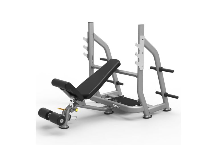 Регулируемая олимпийская скамья Kraft Fitness серии BASE KFOFIDB 