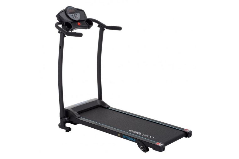Беговая дорожка электрическая EVO Fitness Integra II Black (коврик в комплекте) 