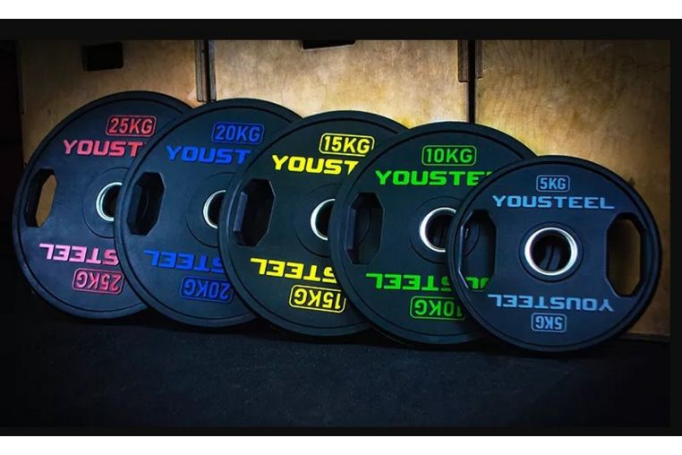 Диск 25 кг YouSteel TWO HANDLES фото 1