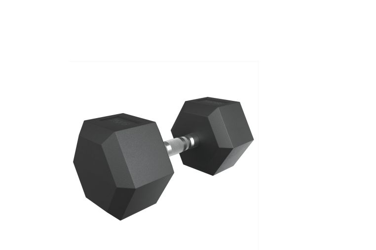 Гантель гексагональная обрезиненная 25 кг UnixFit DBHEX25 фото 6