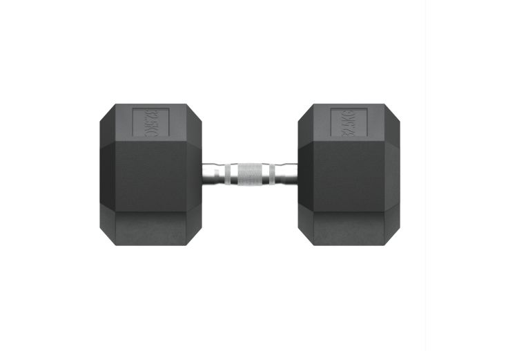 Гантель гексагональная обрезиненная 32,5 кг UnixFit DBHEX32_5 фото 5