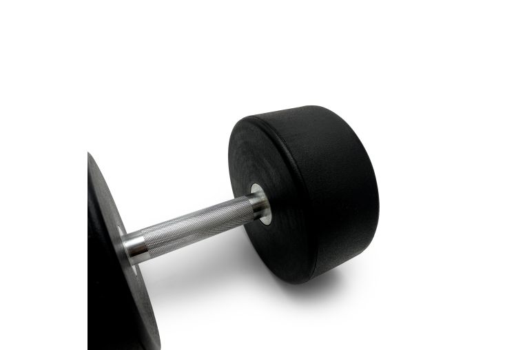 Гантель круглая обрезиненная 32,5кг UnixFit PRO DBRND32_5PBK фото 3