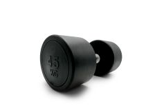Гантель круглая обрезиненная 45кг UnixFit PRO DBRND45PBK