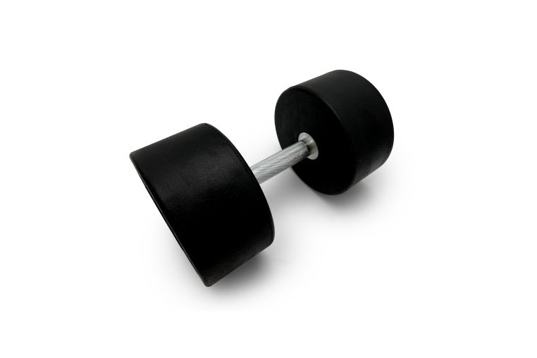 Гантель круглая обрезиненная 35кг UnixFit PRO DBRND35PBK фото 4