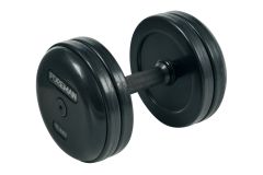 Фиксированные гантели в сборе FOREMAN FP/RUB-EPR 7,5 кг, черный