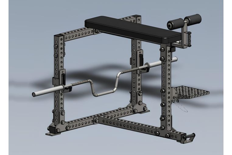 Скамья для тяги лёжа YouSteel фото 3
