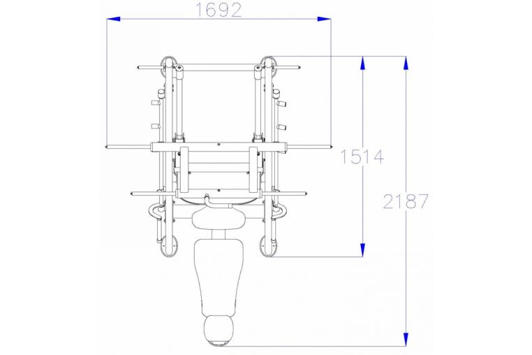Жим ногами LEG PRESS YouSteel фото 1