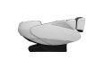 Массажное кресло Ergonova Ergoline 3 Grey фото 3