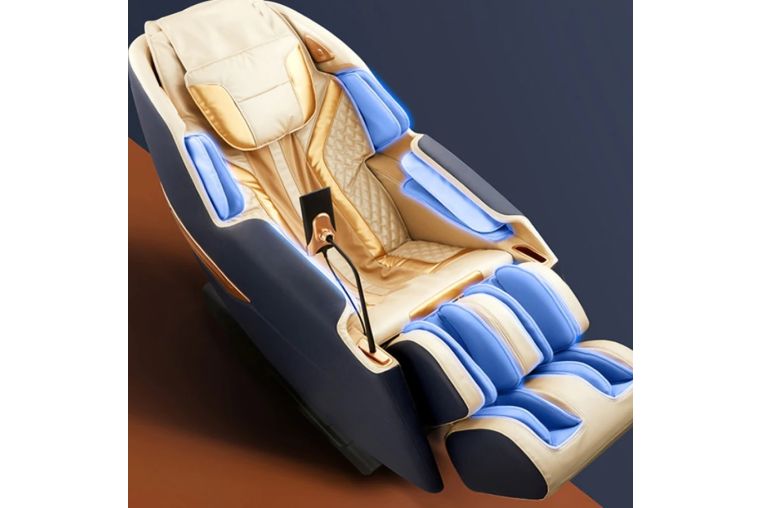 Массажное кресло iMassage Hybrid Blue/Beige фото 21