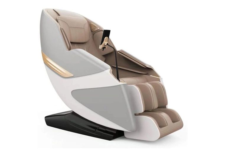Массажное кресло iMassage Hybrid Grey/Gold 