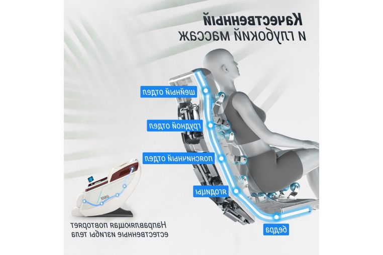 Массажное кресло UnixMed Asteria Pearl фото 15