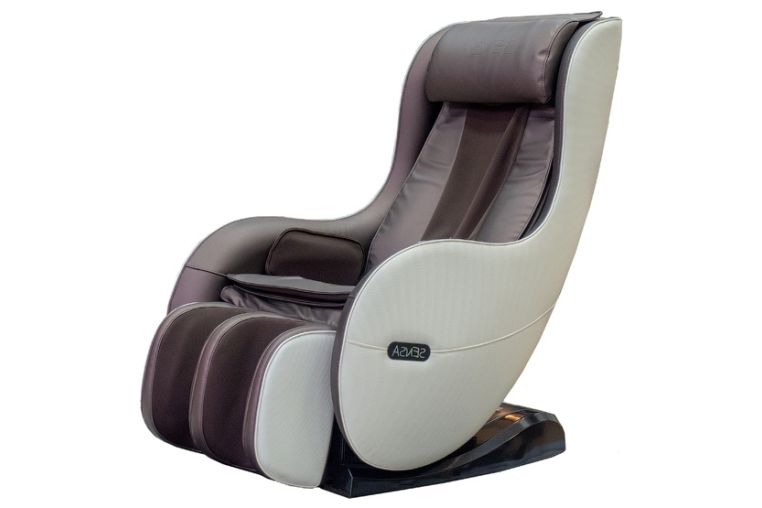 Домашнее массажное кресло Sensa Lounger Beige-Brown фото 6