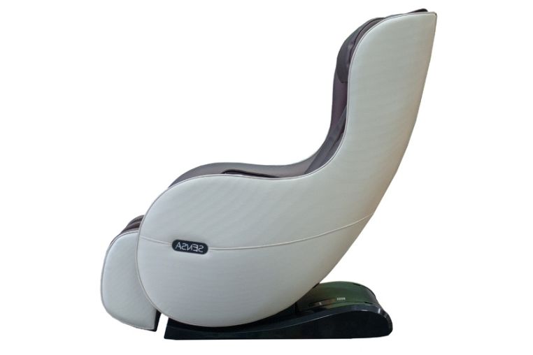 Домашнее массажное кресло Sensa Lounger Beige-Brown фото 7