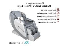 Массажное кресло Meridien Calabria (White + Grey)