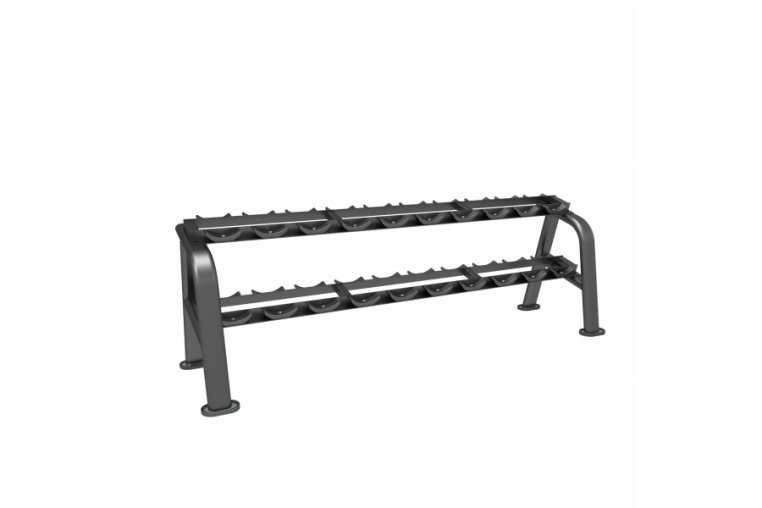 Стойка для круглых  гантелей двухрядная UG-KJ1262 