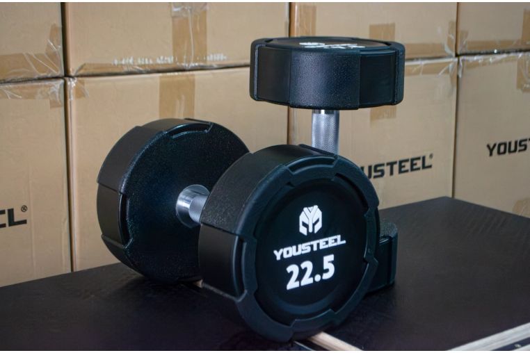 Гантель EVO 22,5кг полиуретановая YouSteel фото 1