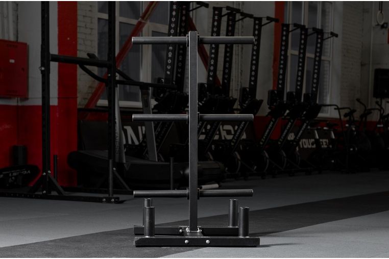 Стойка для хранения дисков и 4х грифов YouSteel Olympic Plate Tree фото 1