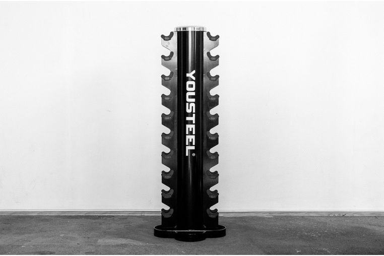Стойка для хранения гантелей YouSteel с круглым основанием RK2086 
