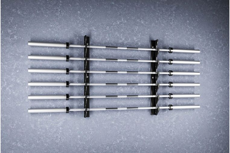 Кронштейны настенный YouSteel для 6-ми грифов с пластиком фото 1