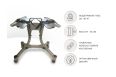 Стойка для гантелей UnixFit 16 кг\24 кг\40 кг DBRKU1640GY фото 4