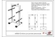 Стойка для дисков рамочная ARMS AR024 фото 1