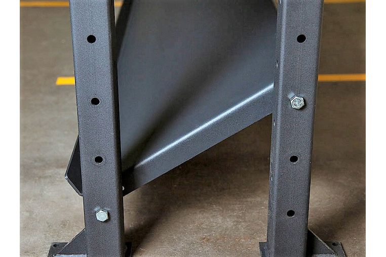 Модульный стеллаж Spektr Sport для гантелей, гирь и медболов 192х43х120 фото 3