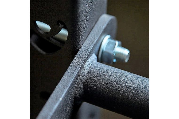 Модульный стеллаж Spektr Sport для гантелей, гирь и медболов 318х43х120 (2 секции) фото 2